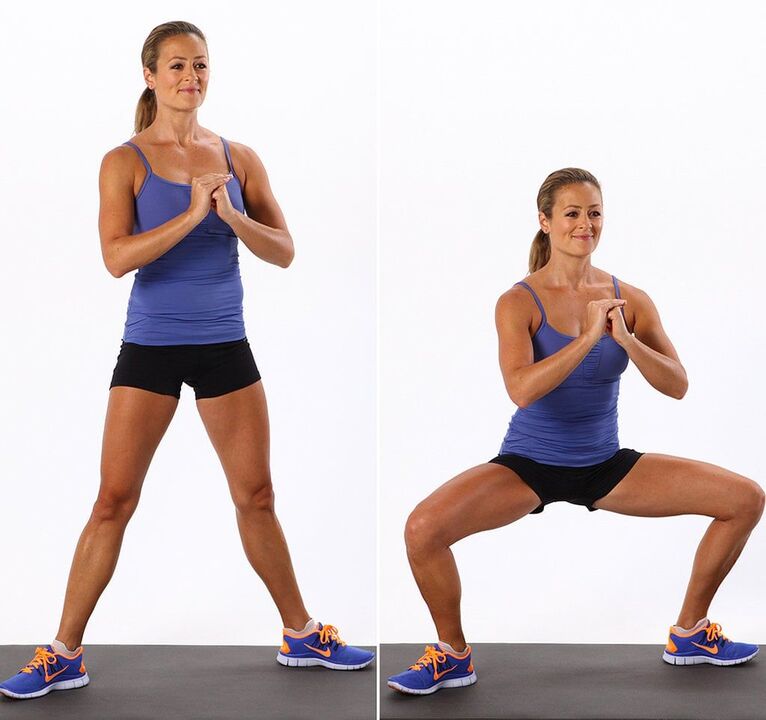 bent squats to lose weight